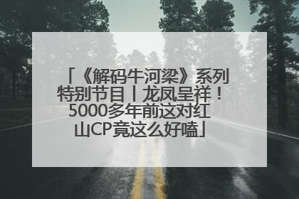 《解码牛河梁》系列特别节目丨龙凤呈祥！5000多年前这对红山CP竟这么好嗑