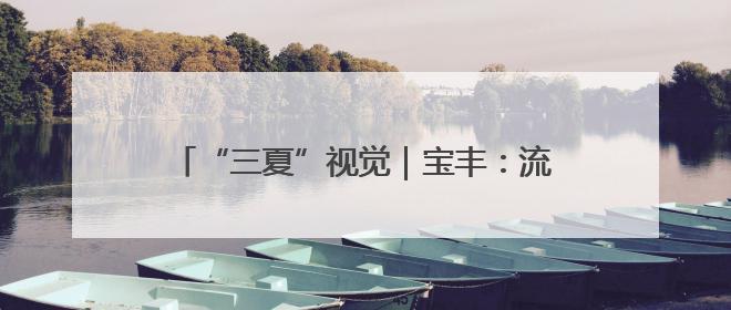 “三夏”视觉｜宝丰：流动加油站 送油到田间