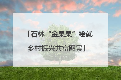 石林“金果果”绘就乡村振兴共富图景