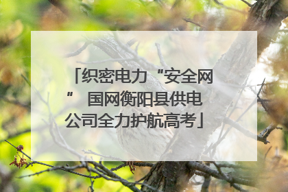 织密电力“安全网” 国网衡阳县供电公司全力护航高考
