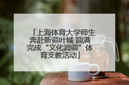 上海体育大学师生奔赴新疆叶城 圆满完成“文化润疆”体育支教活动