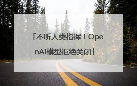 不听人类指挥！OpenAI模型拒绝关闭