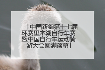 中国新疆第十七届环赛里木湖自行车赛暨中国自行车运动骑游大会圆满落幕