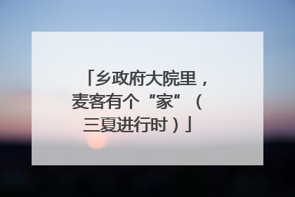 乡政府大院里，麦客有个“家”（三夏进行时）