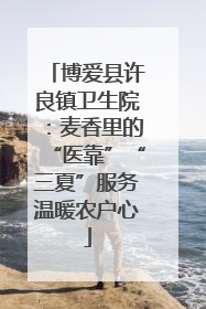 博爱县许良镇卫生院：麦香里的“医靠”“三夏”服务温暖农户心