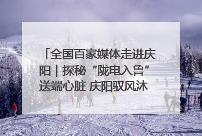 全国百家媒体走进庆阳｜探秘“陇电入鲁”送端心脏 庆阳驭风沐光点亮齐鲁万家