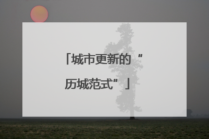 城市更新的“历城范式”