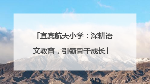 宜宾航天小学：深耕语文教育，引领骨干成长