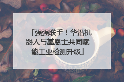 强强联手！华沿机器人与基恩士共同赋能工业检测升级