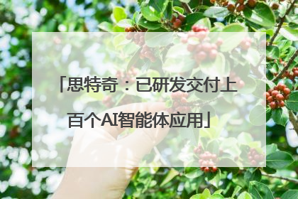 思特奇：已研发交付上百个AI智能体应用