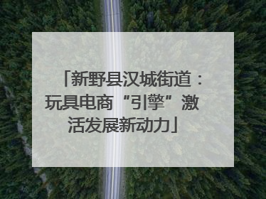 新野县汉城街道：玩具电商“引擎”激活发展新动力