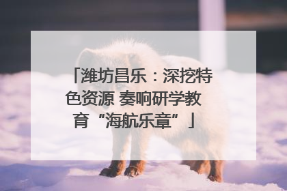 潍坊昌乐：深挖特色资源 奏响研学教育“海航乐章”