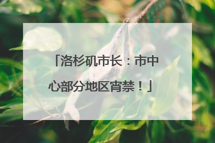 洛杉矶市长：市中心部分地区宵禁！