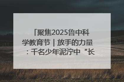 聚焦2025鲁中科学教育节｜放手的力量：千名少年泥泞中“长出勇敢翅膀”
