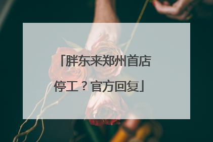 胖东来郑州首店停工？官方回复