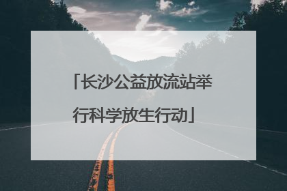 长沙公益放流站举行科学放生行动