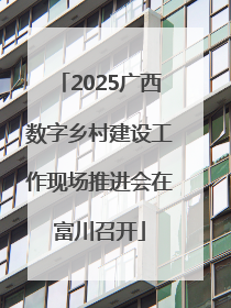 2025广西数字乡村建设工作现场推进会在富川召开